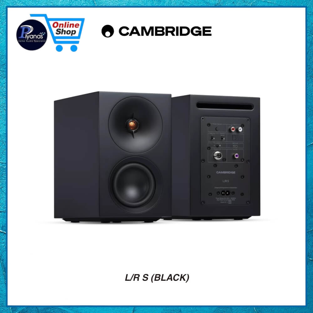 ลำโพงบลูทูธไร้สาย CAMBRIDGE AUDIO : L/R S (BLACK)